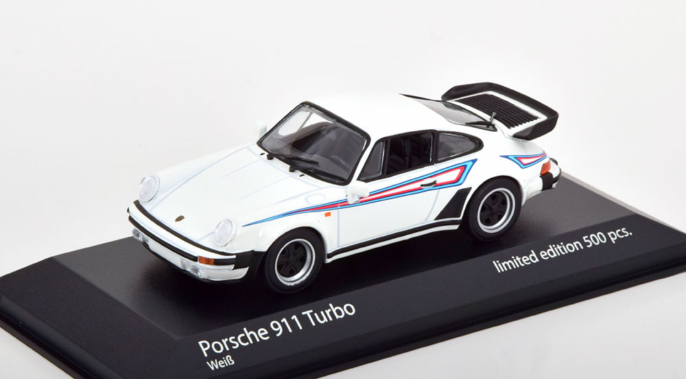 PORSCHE 911 (930) TURBO MARTINI 1976 WHITE
