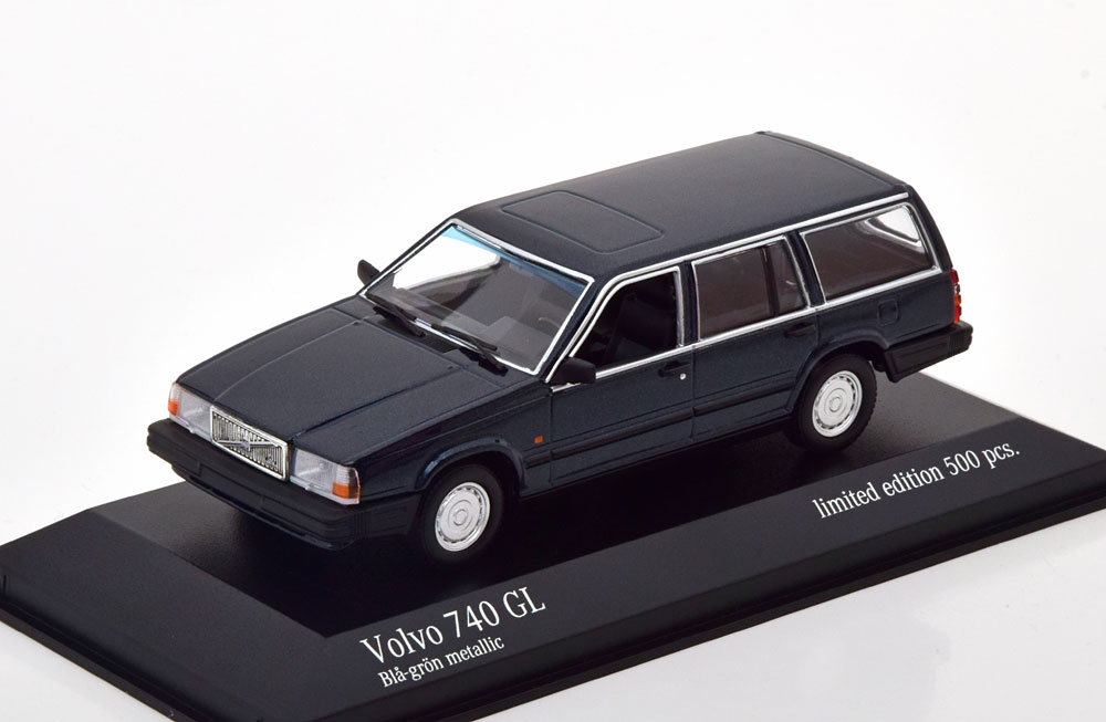 VOLVO 740 GL ESTATE 1986 DARKGREEN-METALLIC