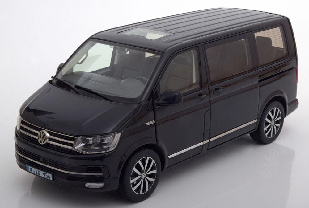 VW MULTIVAN T6 HIGHLINE 2016 BLACK METALLIC
