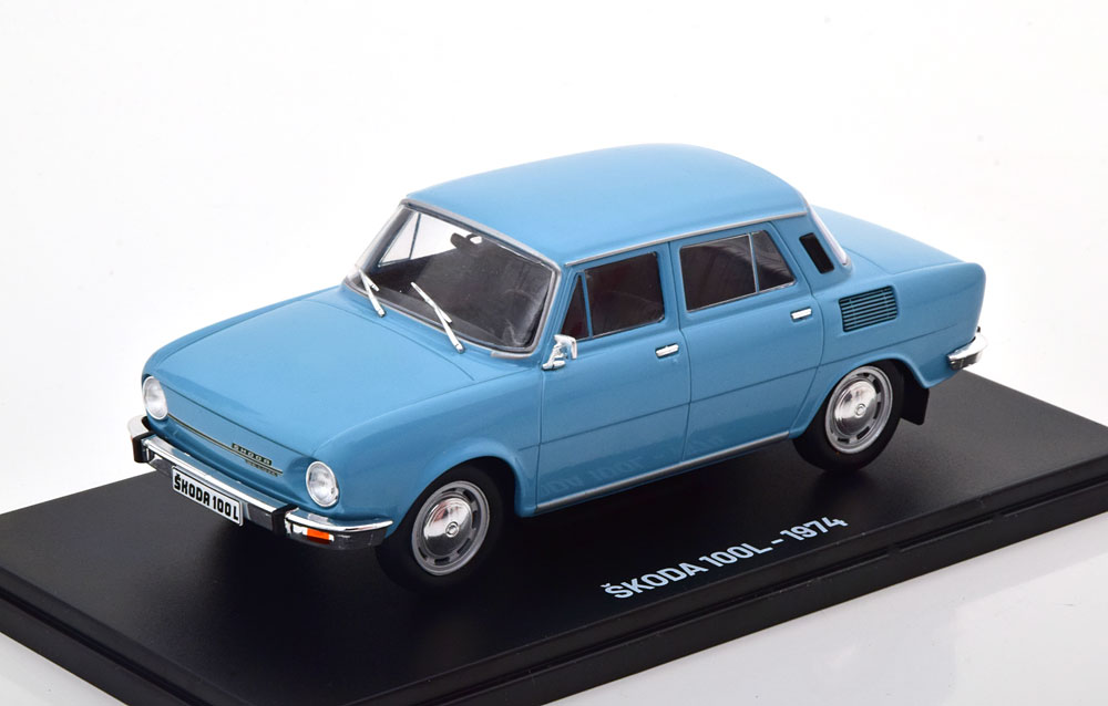 SKODA 100L 1974 LIGHTBLUE