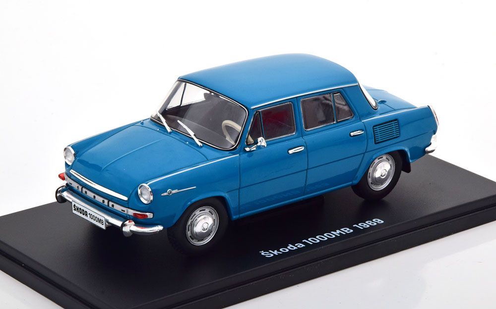 SKODA 1000 MB 1969 BLUE