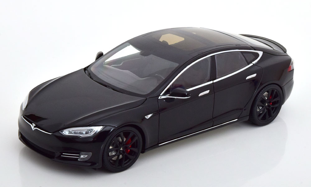 TESLA MODEL S P100D 2016 BLACK