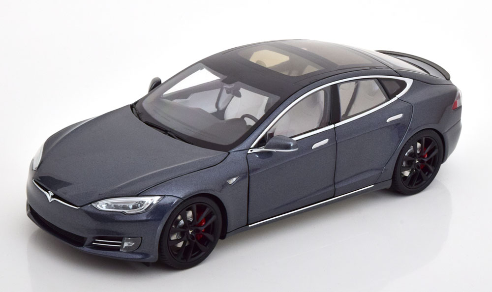 TESLA MODEL S P100D 2016 GREYMETALLIC
