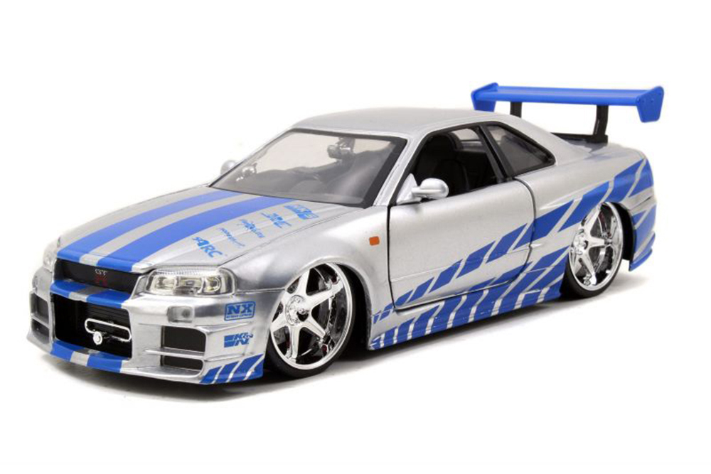 NISSAN SKYLINE GT-R GREY 2002 FAST & FURIOUS