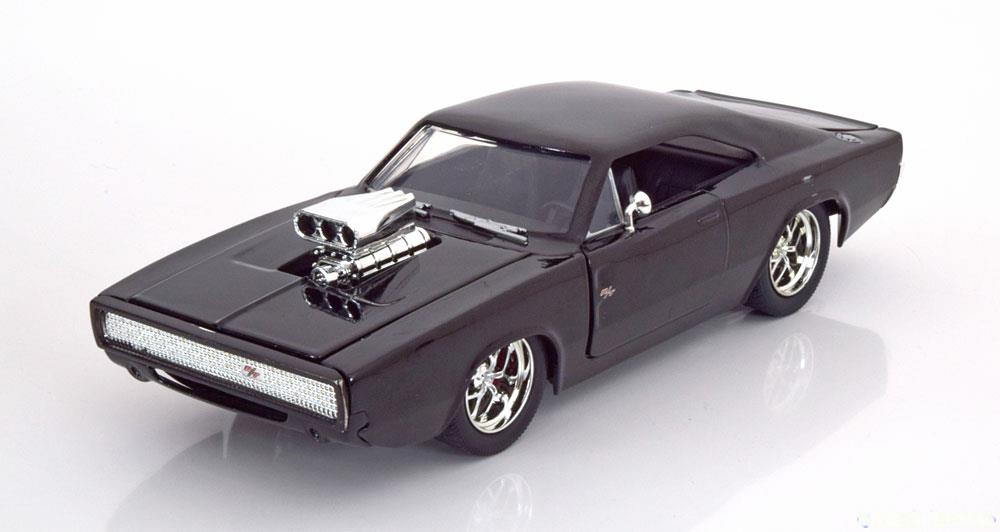 DODGE CHARGER R/T FAST FURIOUS 1970 BLACK
