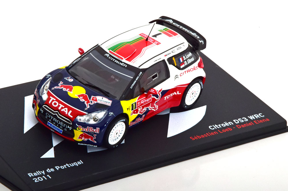 CITROEN DS3 WRC NO 1 RALLY PORTUGAL 2011 RED BULL