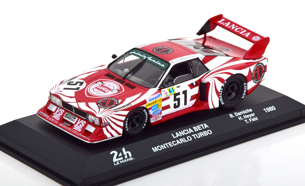 LANCIA BETA MONTECARLO TURBO NO 51 24H LE MANS 1980