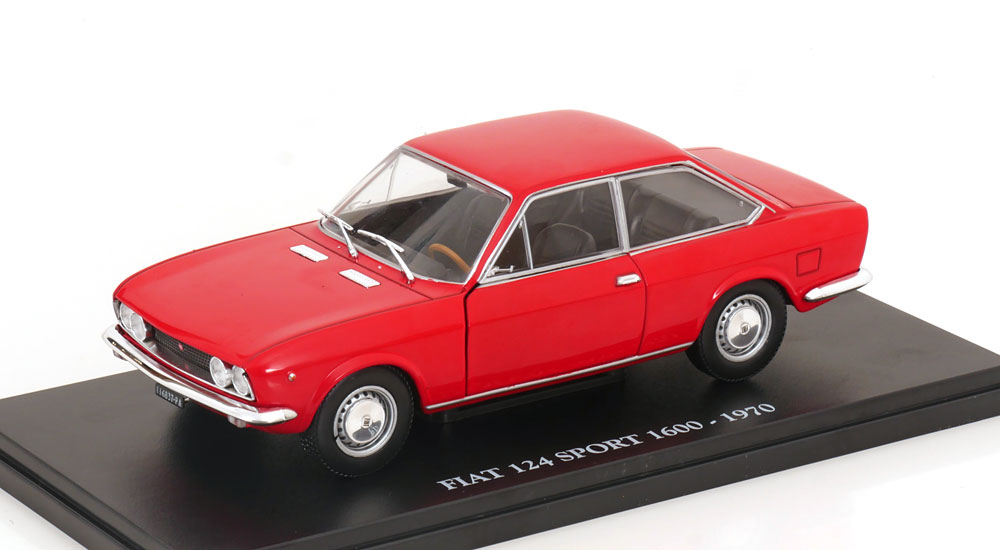 FIAT 124 SPORT 1600 1970 RED