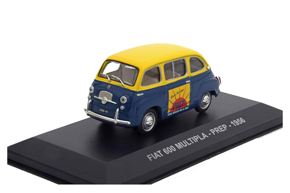 FIAT 600 MULTIPLA PREP 1956 BLUE YELLOW