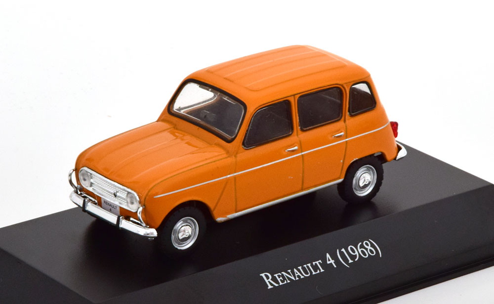 RENAULT 4 1968 ORANGE