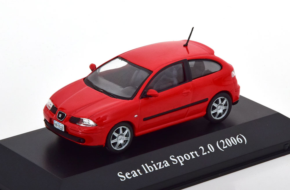 SEAT IBIZA SPORT 2 0 2006 RED