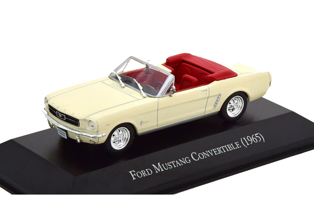 FORD MUSTANG CONVERTIBLE 1965 WHITE