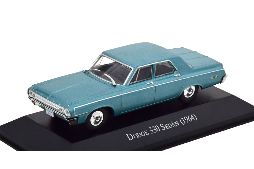 DODGE 330 SEDAN 1964 TURQUOISE-METALLIC