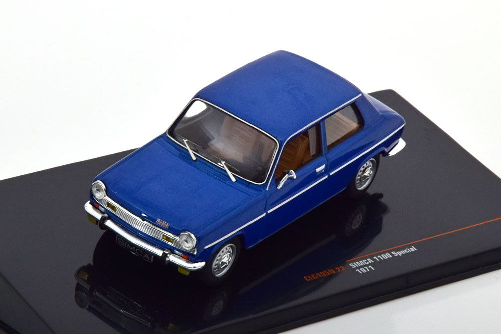 SIMCA 1100 SPECIAL 1971 BLUE METALLIC