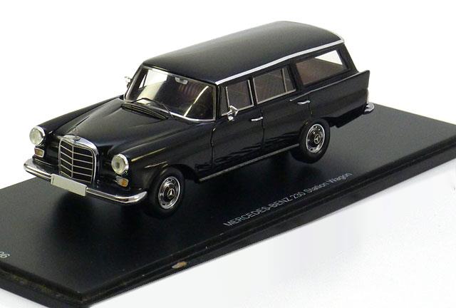 MERCEDES-BENZ 220 UNIVERSAL STATION WAGON, BLACK