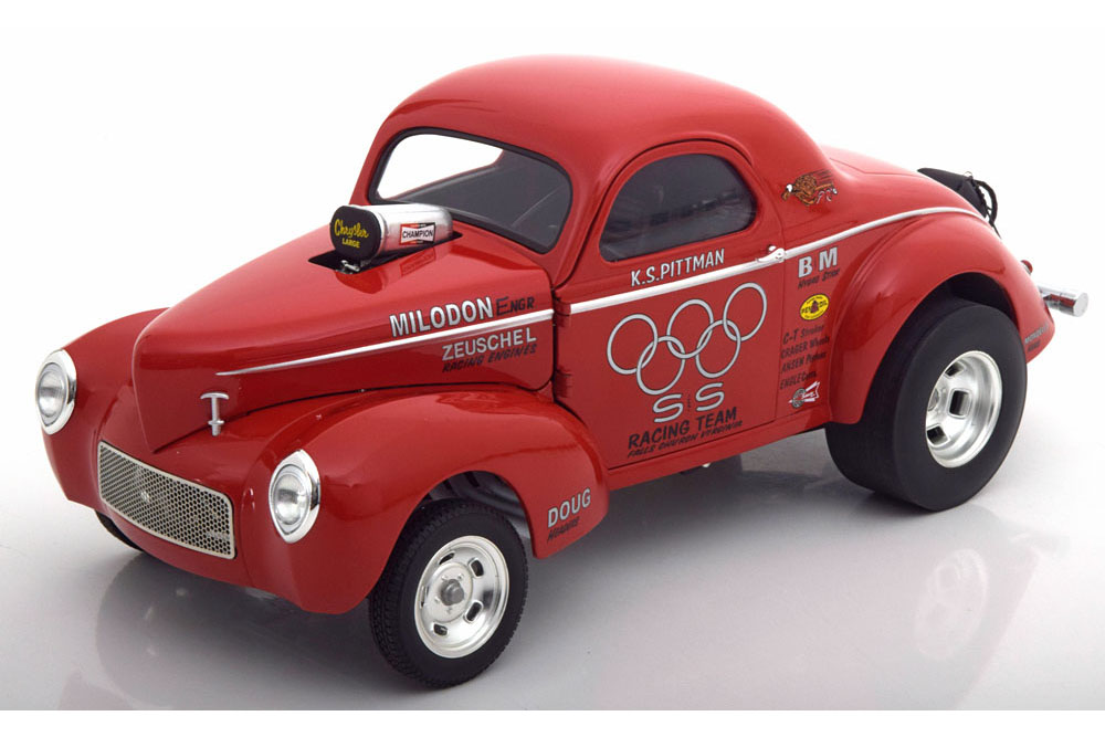 GASSER S&S DRIVER: PITTMANN 1941 RED