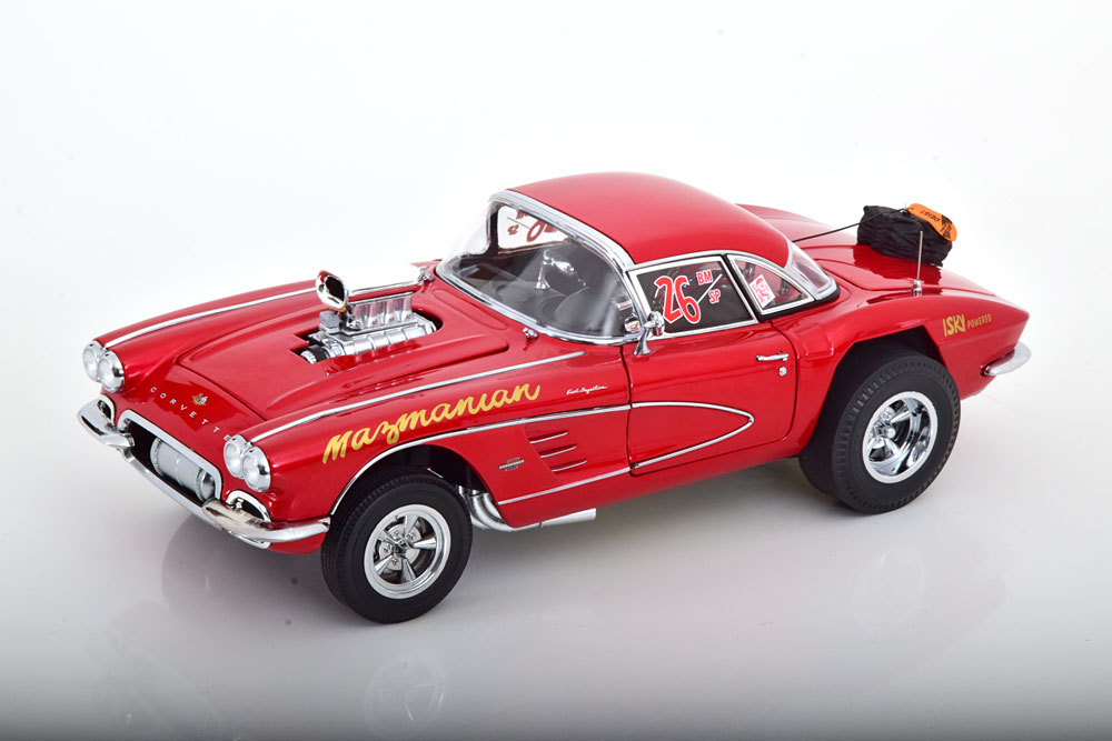 CHEVROLET CORVETTE GASSER 1961 RED METALLIC