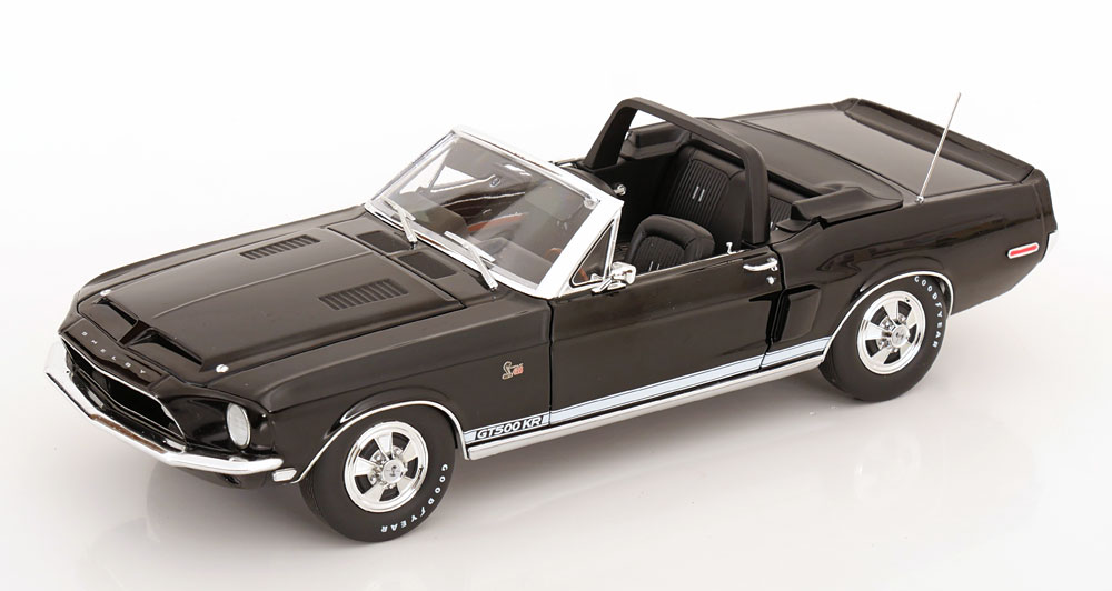 FORD SHELBY MUSTANG G.T.500 CONVERTIBLE 1968 BLACK