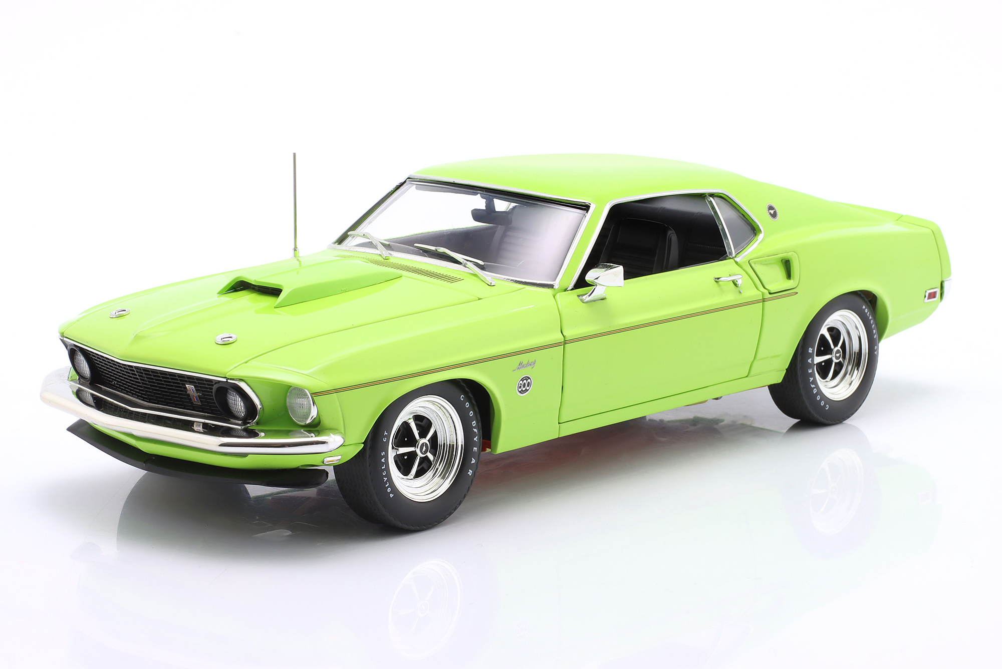 FORD MUSTANG 600 COUPE YEAR 1969 GREEN / ФОРД МУСТАНГ 600 КУПЕ ЗЕЛЕНЫЙ