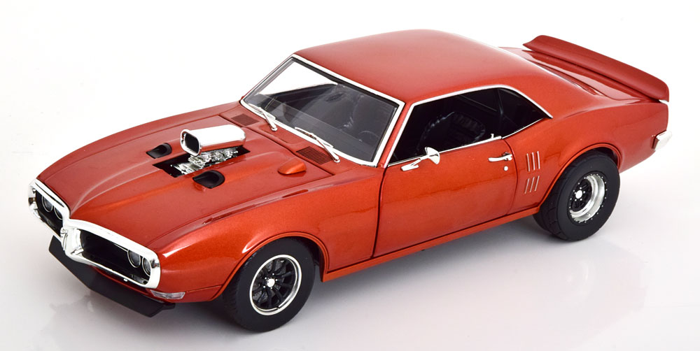 PONTIAC FIREBIRD DRAG OUTLAWS 1968 ORANGE-METALLIC