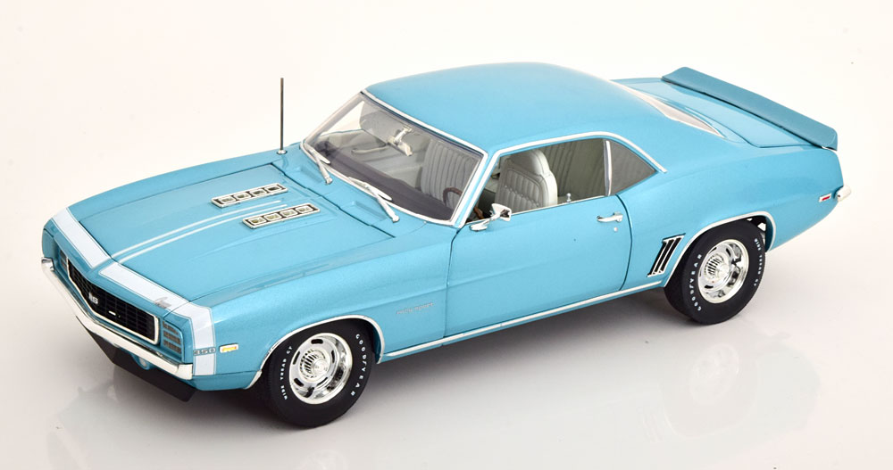 CHEVROLET CAMARO RS 350 1969 LIGHTBLUE