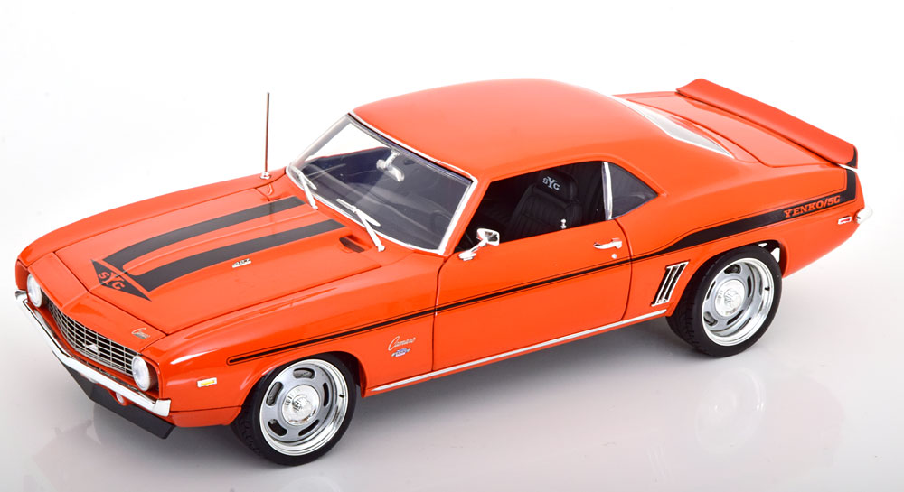 CHEVROLET YENKO CAMARO 1969 ORANGE BLACK