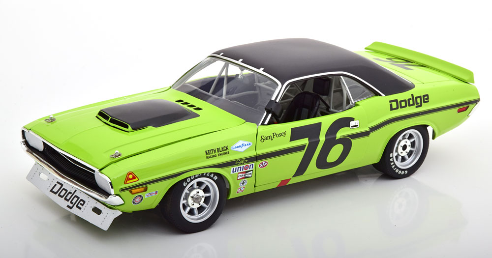 DODGE CHALLENGER NO 76 TRANS AM 1970