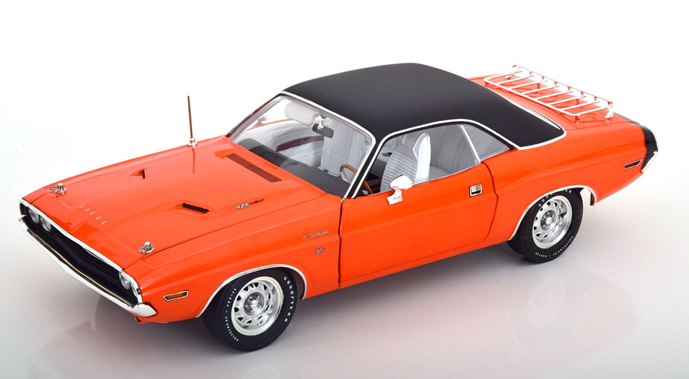 DODGE CHALLENGER R/T 1970 ORANGE FLATBLACK