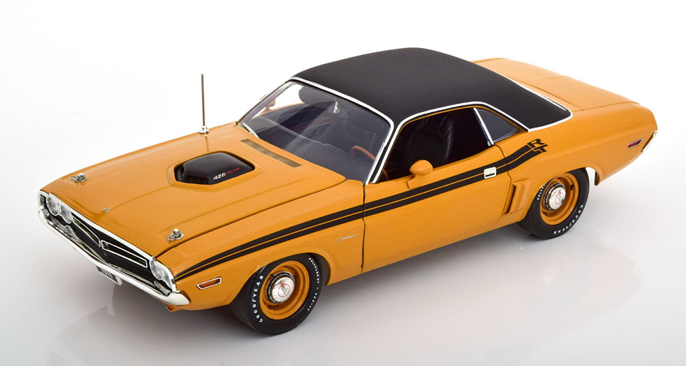 DODGE CHALLENGER R/T HEMI VINYL-ROOF 1971 LIGHTBROWN BLACK