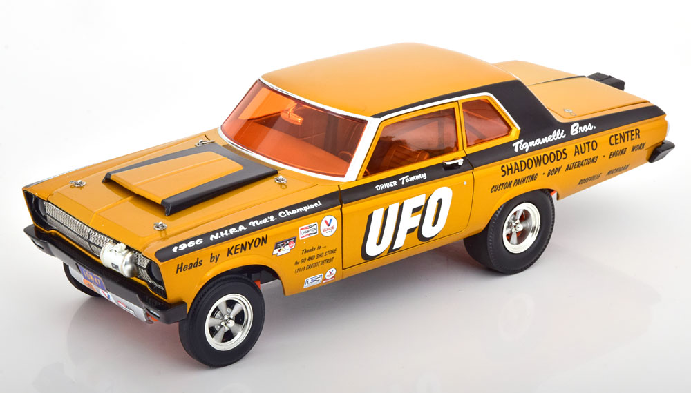 PLYMOUTH AWB UFO 1965 GOLDEN-METALLIC BLACK