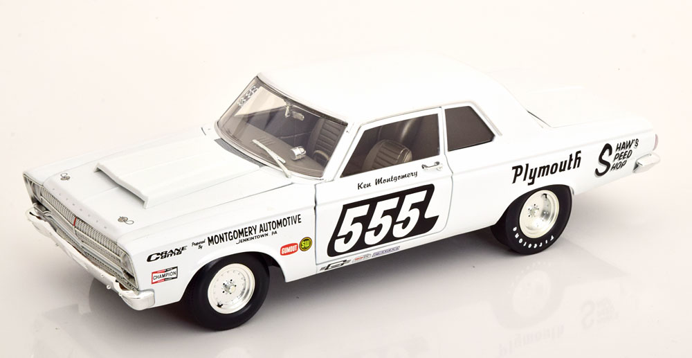 PLYMOUTH BELVEDERE NO 555 SUPER STOCK 1965