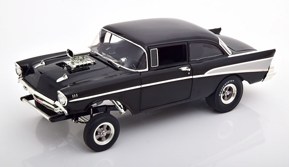 CHEVROLET BEL AIR GASSER NIGHT STALKER 1957 BLACK