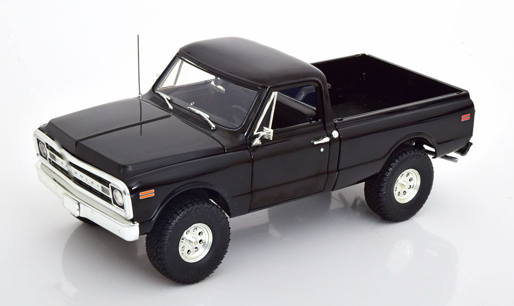 CHEVROLET K-10 4X4 PICK UP 1970 BLACK