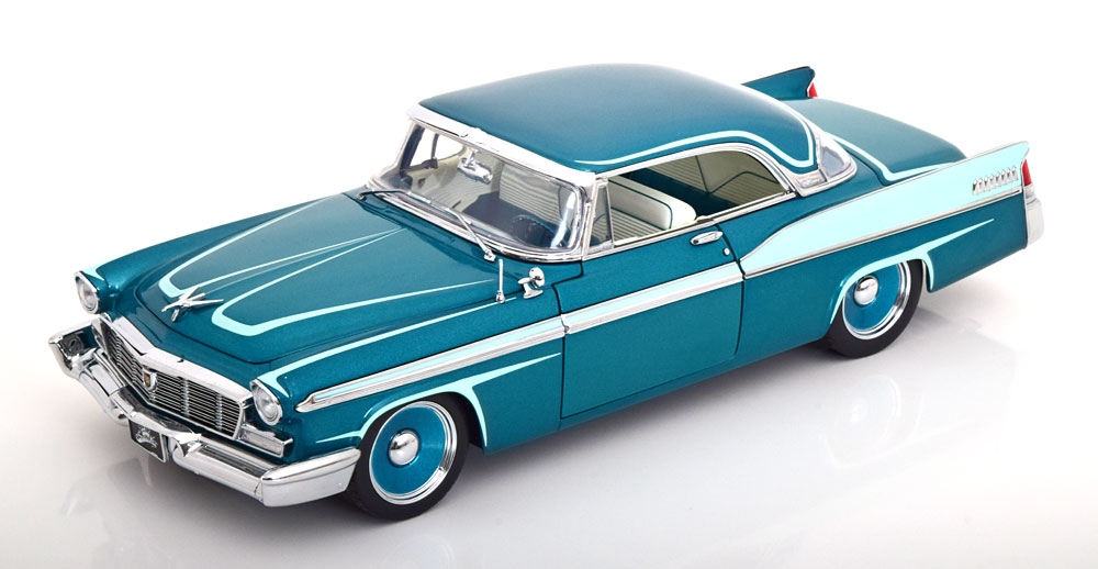 CHRYSLER NEW YORKER ST REGIS CUSTOM 1956 GREENMETALLIC MINTGREEN
