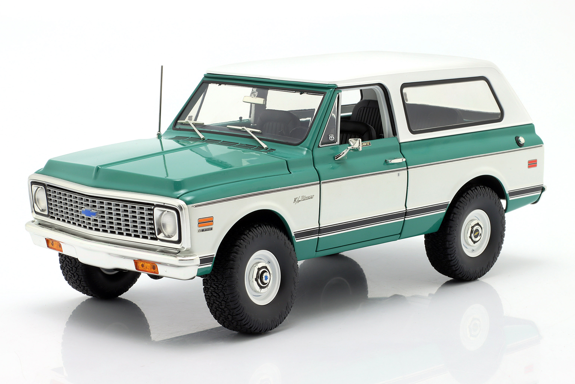 CHEVROLET BLAZER K/5 CST YEAR OF CONSTRUCTION 1972 LIGHT GREEN/ WHITE / ШЕВРОЛЕ БЛАЗЕР K/5 КСТ СВЕТЛО-ЗЕЛЕНЫЙ БЕЛЫЙ