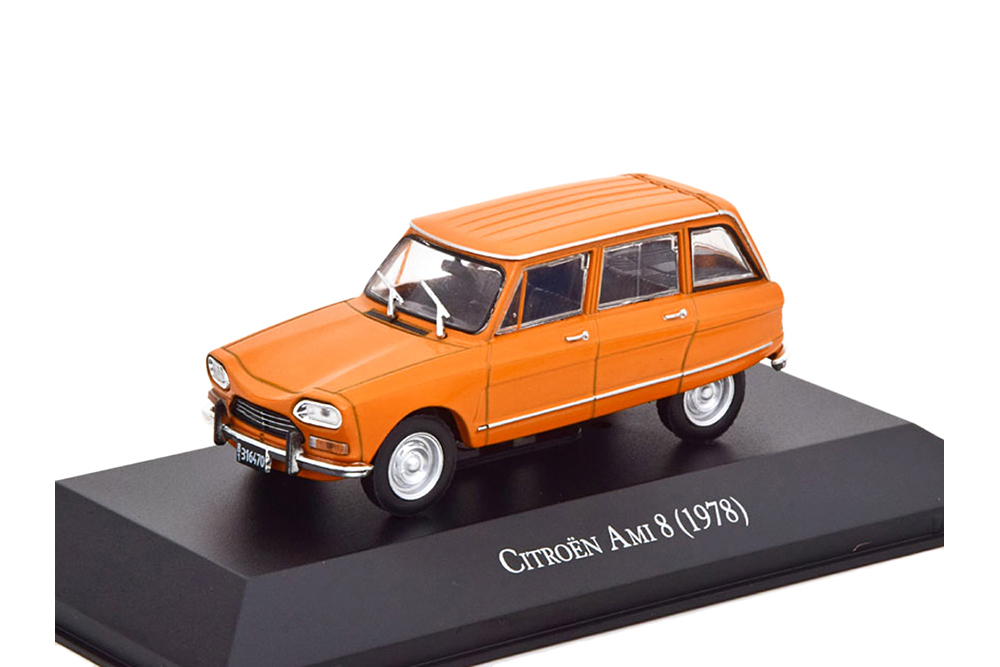 CITROEN AMI 8 1978, ORANGE