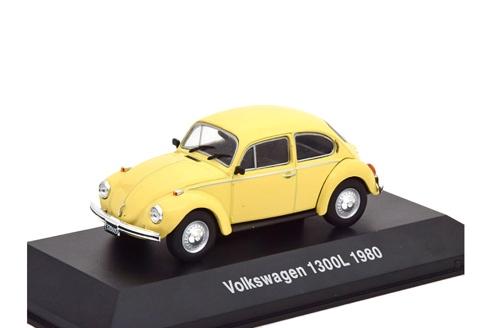 VW VOLKSWAGEN 1300L BEETLE ESCARABAJO 1980, YELLOW