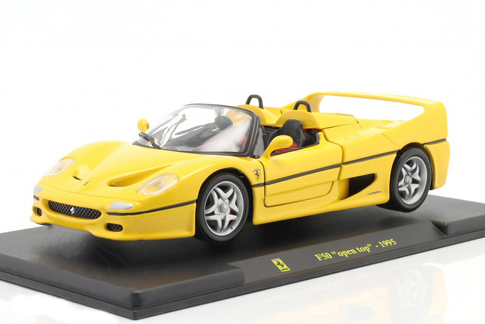 FERRARI F50 1995 YELLOW / ФЕРРАРИ Ф50 ЖЕЛТЫЙ