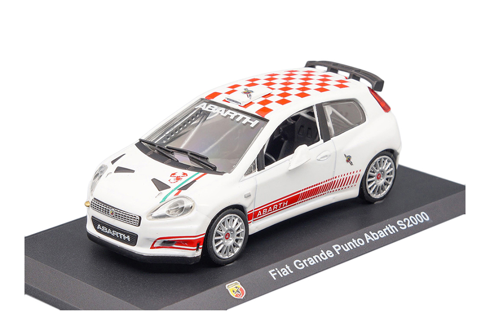 FIAT GRANDE PUNTO ABARTH S2000 (2007), WHITE