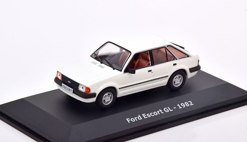 FORD ESCORT GL 1982 WHITE