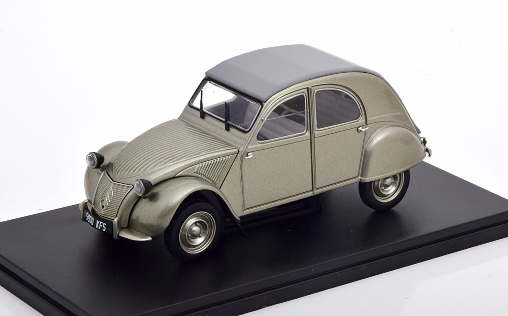 CITROEN 2CV A CONVERTIBLE ROOF CLOSED 1948 GREYMETALLIC