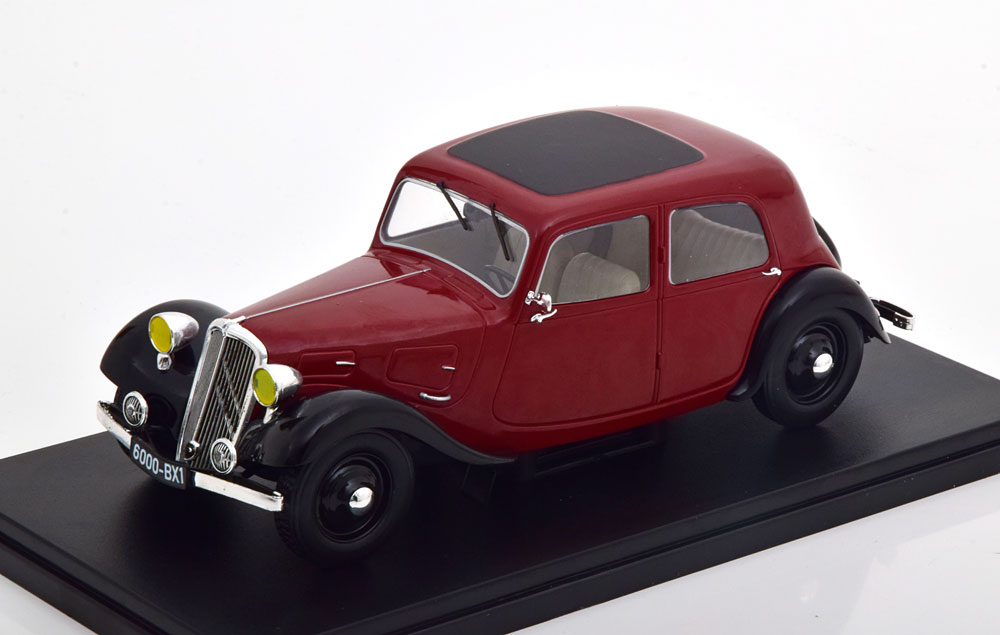 CITROEN TRACTION 7A 1934 DARKRED BLACK
