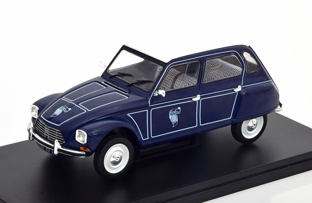 CITROEN DYANE CABAN 1977 DARKBLUE WHITE