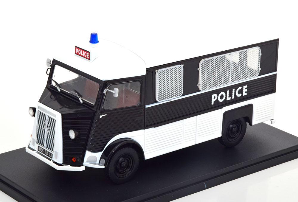 CITROEN TYPE H POLICE 1960 WHITE BLACK
