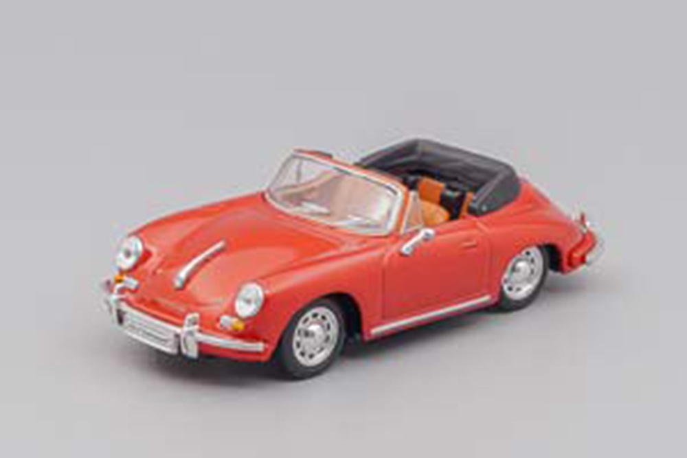 PORSCHE 356B CABRIOLET SPIDER 1959, RED METALLIC
