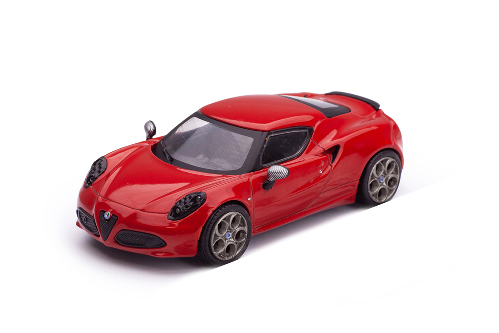 ALFA ROMEO 4C 2013 КРАСНЫЙ