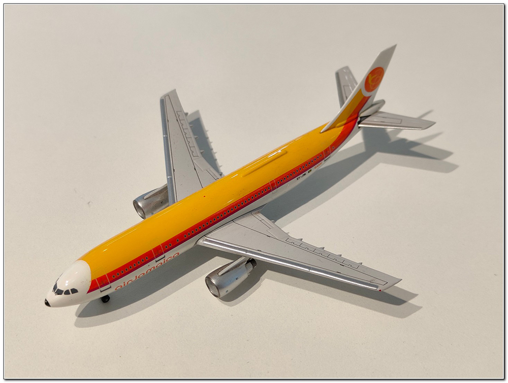 AIRBUS INDUSTRIES A300B4-203 AIR JAMAICA 6Y-JMK (ДЛИНА 13,40 СМ)