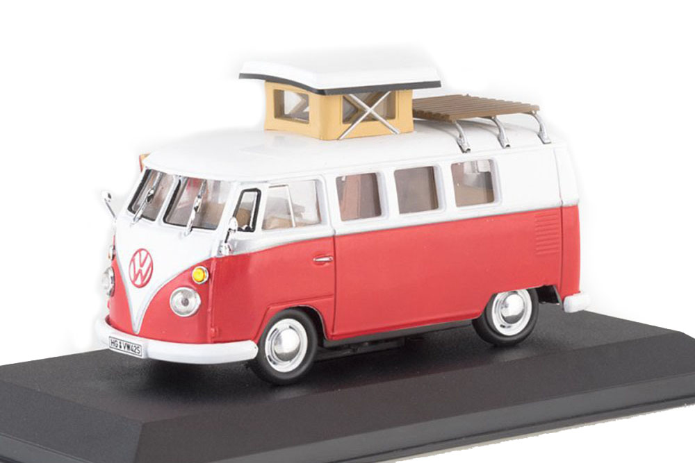 VW VOLKSWAGEN KOMBI WESTFALIA SO 42 1966 RED/WHITE