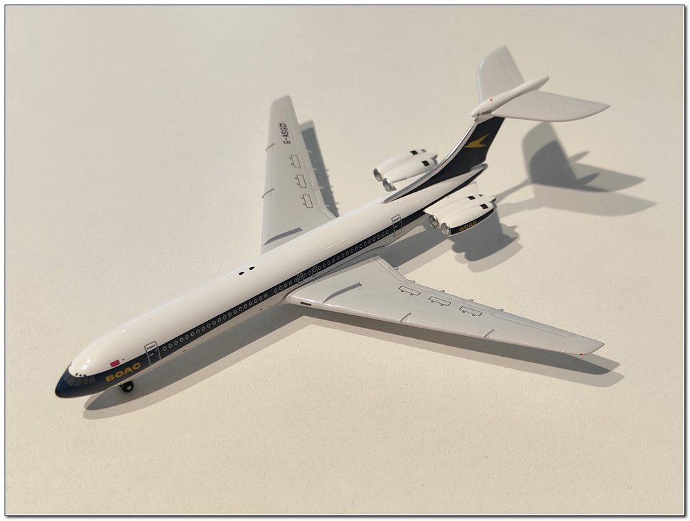 VICKERS VC-10-1151 BOAC G-ASGD LIMITED 264 PCS (ДЛИНА 13,09 СМ)