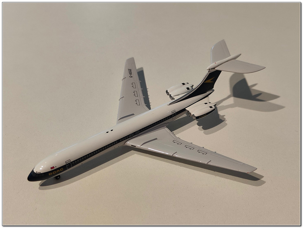 VICKERS VC-10-1151 BOAC G-ASGE LIMITED 264 PCS (ДЛИНА 13,09 СМ)